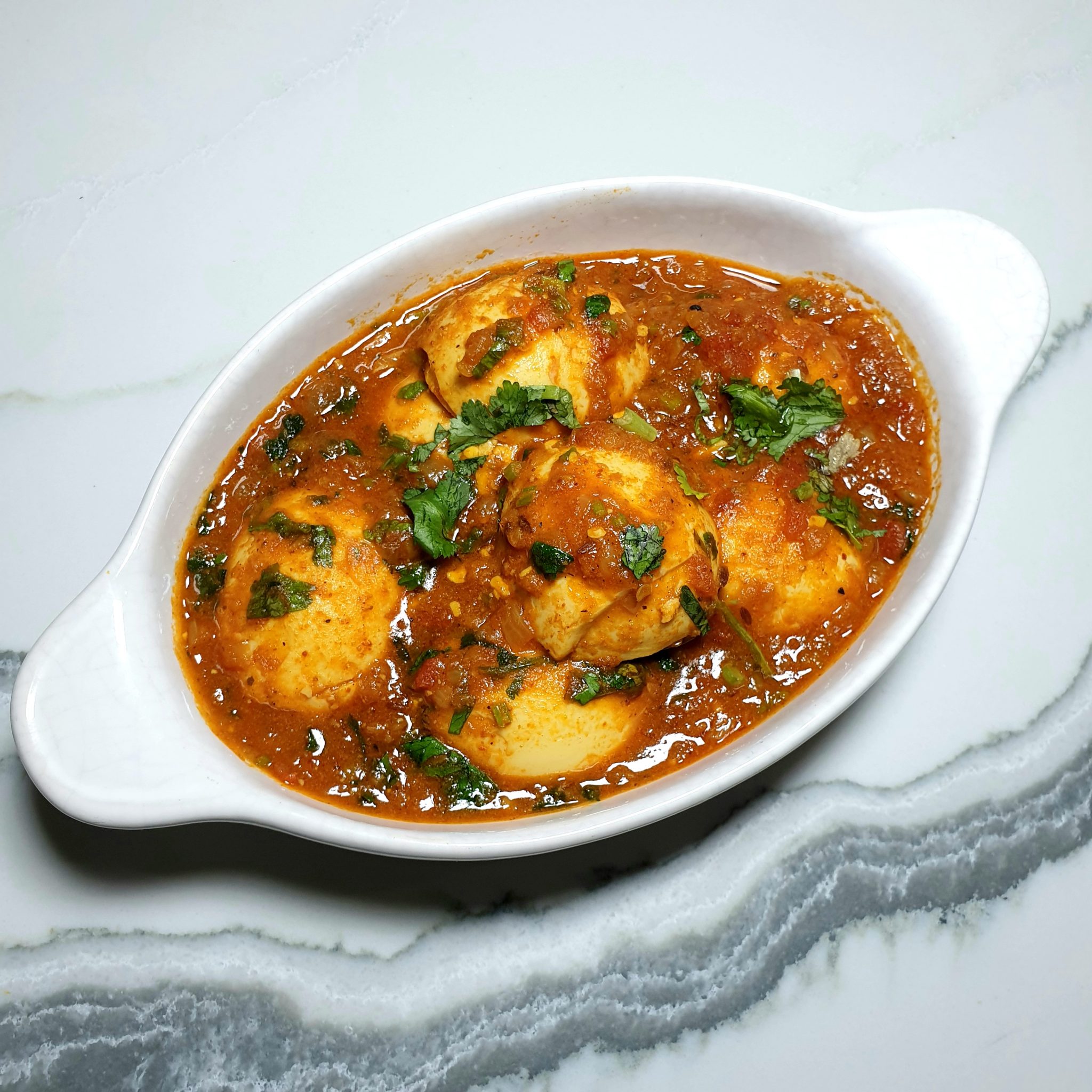 Boiled Egg Curry – Mins Menu